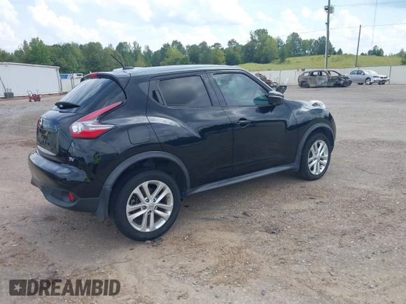 2016 Nissan Juke S with VIN JN8AF5MR5GT609493, listed as a IAAI auction lot 40415020 with 84,545 mi miles. Bid and sale history available at carsss.com. Image 4.
