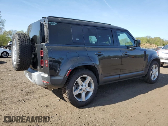 2020 Land Rover Defender SE with VIN SALEP7EU2L2019219, listed as a Copart auction lot 54398655 with 48,365 mi miles and Salvage title. Bid and sale history available at DreamBid. Image 3.