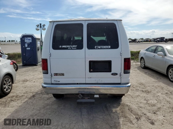 2005 Ford Econoline Passenger XL with VIN 1FBNE31L55HA98845, listed as a Copart auction lot 74541374 with Not Provided miles and Non Repairable. Bid and sale history available at carsss.com. Image 6.