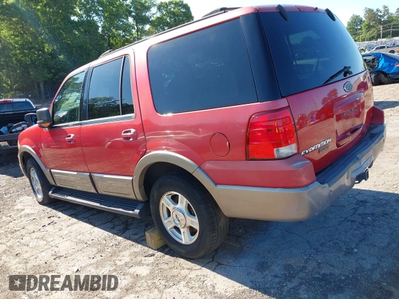 2003 Ford Expedition Eddie Bauer with VIN 1FMFU18L13LA10750, listed as a IAAI auction lot 42246143 with 281,881 mi miles and . Bid and sale history available at DreamBid. Image 3.