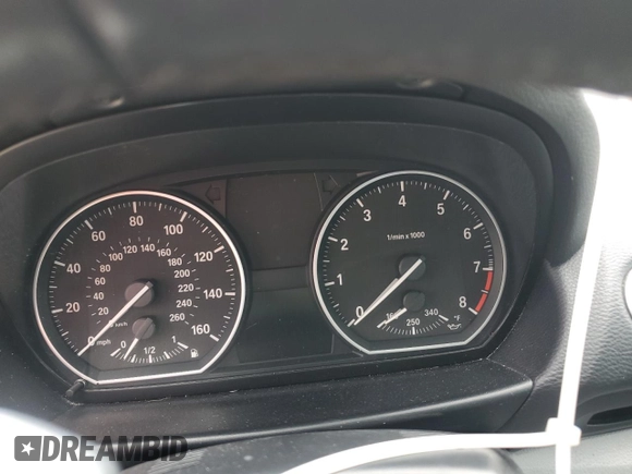 2010 BMW 1 Series 135i with VIN WBAUN9C5XAVK41340, listed as a Copart auction lot 52394575 with Not provided miles and Salvage title. Bid and sale history available at DreamBid. Image 9.