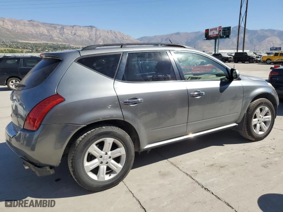 2006 Nissan Murano SE with VIN JN8AZ08W16W502528, listed as a Copart auction lot 74461844 with 144,934 mi miles and Salvage Title. Bid and sale history available at carsss.com. Image 3.