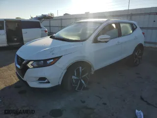 2020 Nissan Rogue Sport SL with VIN JN1BJ1CW7LW371723, listed as a Copart auction lot 83824314 with 114,288 mi miles and Salvage Title. Bid and sale history available at carsss.com. Image 1.