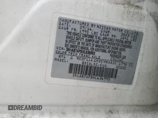 2017 Nissan Sentra SV with VIN 3N1AB7AP8HL636993, listed as a Copart auction lot 49908205 with 204,934 mi miles and Salvage Title. Bid and sale history available at carsss.com. Image 13.