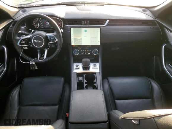 2021 Jaguar F-Pace S with VIN SADCJ2EU7MA684261, listed as a Copart auction lot 87264294 with 24,188 mi miles and Salvage title. Bid and sale history available at DreamBid. Image 8.