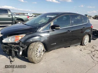 2015 Ford C-Max SEL with VIN 1FADP5BUXFL120928, listed as a Copart auction lot 72073924 with 124,522 mi miles and Salvage Title. Bid and sale history available at carsss.com. Image 1.