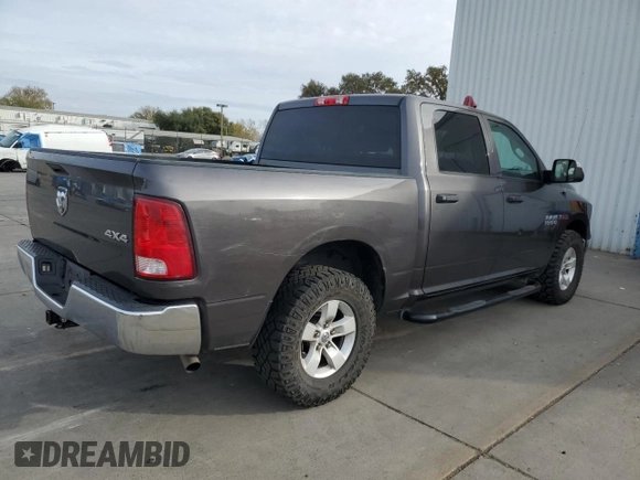 2018 Ram 1500 Tradesman with VIN 1C6RR7KM3JS335241, listed as a Copart auction lot 79046744 with 58,687 mi miles and Clean title. Bid and sale history available at DreamBid. Image 3.