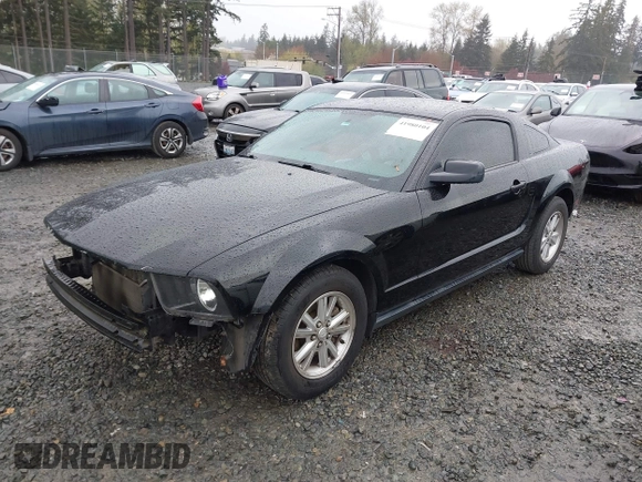 2007 Ford Mustang Deluxe with VIN 1ZVFT80N275285564, listed as a IAAI auction lot 41980104 with 111,665 mi miles. Bid and sale history available at carsss.com. Image 18.