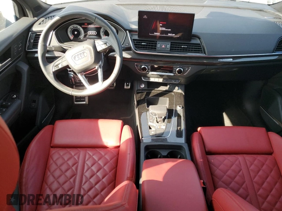 2024 Audi SQ5 Sportback Premium Plus with VIN WA124AFY7R2025294, listed as a Copart auction lot 67864824 with 2,776 mi miles and Salvage title. Bid and sale history available at DreamBid. Image 8.