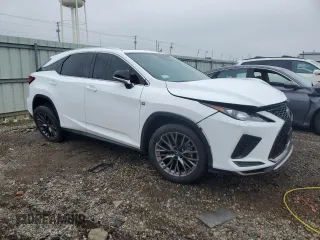 2020 Lexus RX 350 F Sport Performance with VIN 2T2YZMDA5LC223966, listed as a Copart auction lot 54944185 with 62,392 mi miles and Salvage title. Bid and sale history available at DreamBid. Image 4.