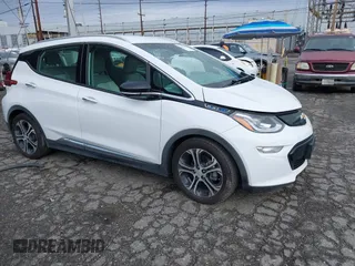 2017 Chevrolet Bolt EV Premier with VIN 1G1FX6S02H4134494, listed as a IAAI auction lot 41761891 with 123,033 mi miles. Bid and sale history available at carsss.com. Image 1.