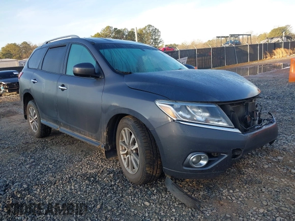 2013 Nissan Pathfinder SV with VIN 5N1AR2MM2DC604670, listed as a IAAI auction lot 41440569 with 160,517 mi miles and . Bid and sale history available at DreamBid. Image 1.