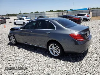 2015 Mercedes-Benz C 300 Luxury with VIN 55SWF4KB6FU001998, listed as a Copart auction lot 54602755 with 140,264 mi miles and Salvage Title. Bid and sale history available at carsss.com. Image 2.