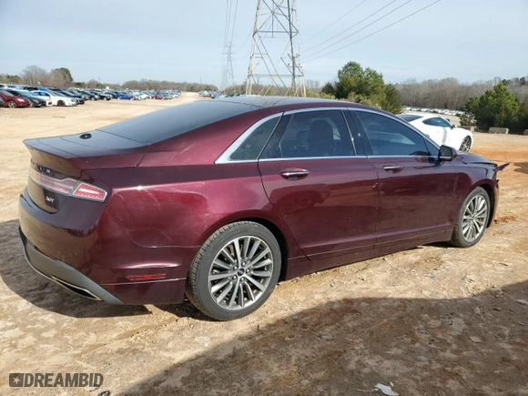 2017 Lincoln MKZ Select with VIN 3LN6L5CC3HR629828, listed as a Copart auction lot 85059884 with 129,830 mi miles and Salvage Title. Bid and sale history available at carsss.com. Image 3.