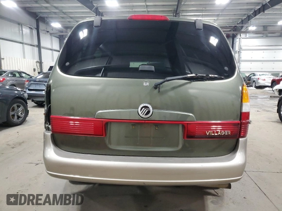 2001 Mercury Villager z VIN 4M2ZV14T91DJ11749, wystawiony jako Copart lot #85922774 z przebiegiem 120 967 mil mil oraz Szkody całkowita. Historia ofert i sprzedaży dostępna na DreamBid. Obrazek 6.