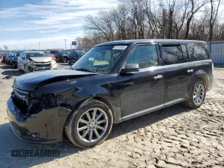 2018 Ford Flex Limited with VIN 2FMGK5D82JBA13981, listed as a Copart auction lot 44741845 with 150,681 mi miles and Salvage Title. Bid and sale history available at carsss.com. Image 1.