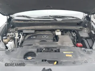 2019 Infiniti QX60 LUXE with VIN 5N1DL0MN7KC500202, listed as a IAAI auction lot 41229623 with 103,626 mi miles. Bid and sale history available at carsss.com. Image 10.