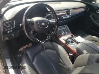 2013 Audi A8 L 3.0L with VIN WAURGAFD2DN028018, listed as a Copart auction lot 54096545 with 0 mi miles and Clean Title. Bid and sale history available at carsss.com. Image 8.