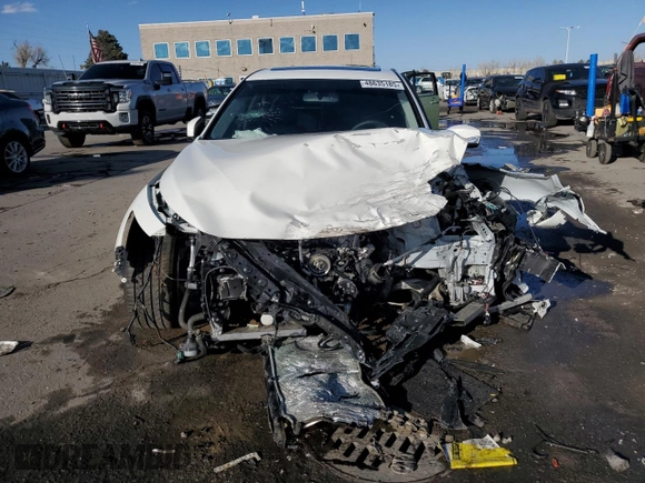 2020 Infiniti Q50 with VIN JN1EV7AR6LM250968, listed as a Copart auction lot 48635185 with 32,402 mi miles and Salvage Title. Bid and sale history available at DreamBid. Image 5.