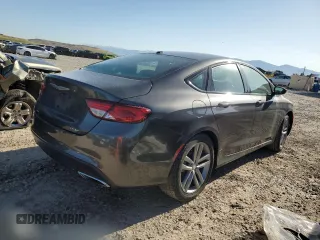 2015 Chrysler 200 S with VIN 1C3CCCDG9FN601579, listed as a Copart auction lot 55183085 with 119,010 mi miles and Clean Title. Bid and sale history available at carsss.com. Image 3.