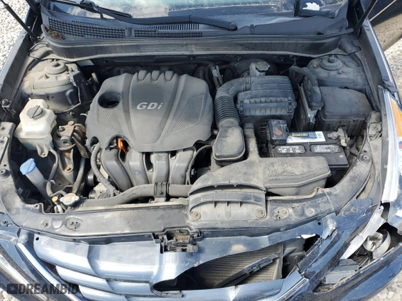 2013 Hyundai Sonata GLS with VIN 5NPEB4AC5DH791036, listed as a Copart auction lot 53425815 with 92,813 mi miles and Salvage Title. Bid and sale history available at carsss.com. Image 11.