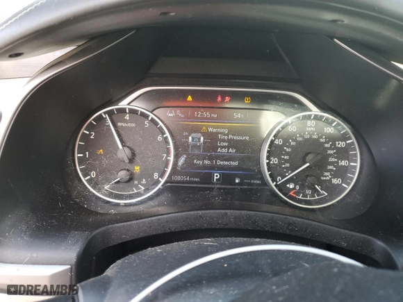 2019 Nissan Murano SL with VIN 5N1AZ2MJ2KN130033, listed as a Copart auction lot 83350424 with 108,054 mi miles and Salvage Title. Bid and sale history available at carsss.com. Image 9.