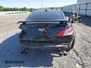 2010 Hyundai Genesis Coupe with VIN KMHHU6KH0AU035673, listed as a Copart auction lot 54561415 with 109,084 mi miles and Salvage title. Bid and sale history available at DreamBid. Image 6.