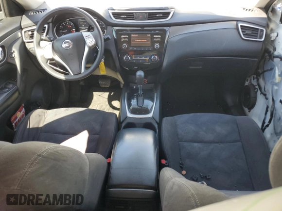2016 Nissan Rogue S with VIN KNMAT2MT6GP593795, listed as a Copart auction lot 48928495 with 198,986 mi miles and Salvage Title. Bid and sale history available at carsss.com. Image 8.