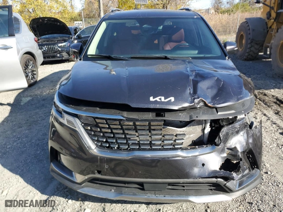 2024 Kia Carnival SX with VIN KNDNE5H37R6331882, listed as a Copart auction lot 78352564 with 21,260 mi miles and Salvage Title. Bid and sale history available at carsss.com. Image 5.