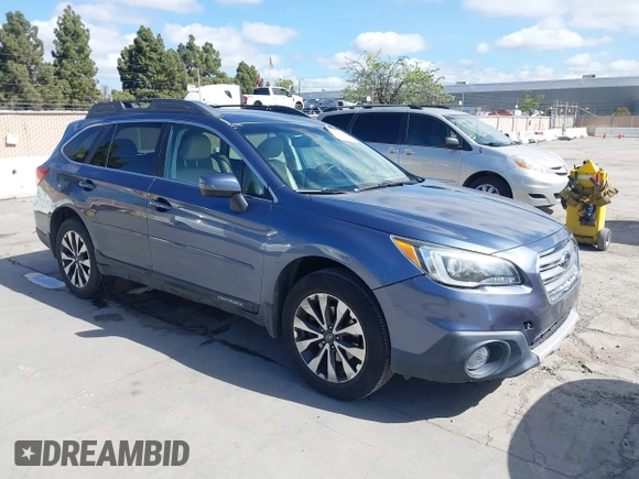 2015 Subaru Outback Limited with VIN 4S4BSAJCXF3350840, listed as a IAAI auction lot 41994022 with 109,994 mi miles and . Bid and sale history available at DreamBid. Image 1.