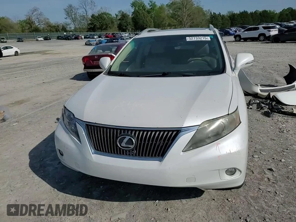 2010 Lexus RX 350 with VIN 2T2ZK1BA4AC005198, listed as a Copart auction lot 52733215 with 282,030 mi miles and Salvage Title. Bid and sale history available at carsss.com. Image 11.