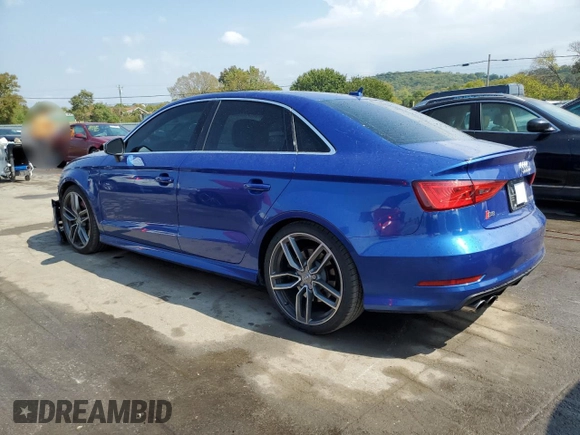 2015 Audi S3 2.0T Prestige with VIN WAUFFGFF7F1106572, listed as a Copart auction lot 69615053 with 72,840 mi miles. Bid and sale history available at carsss.com. Image 2.