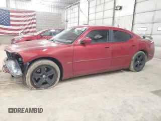2010 Dodge Charger R/T with VIN 2B3CA5CTXAH143842, listed as a Copart auction lot 46242665 with 155,617 mi miles and Salvage Title. Bid and sale history available at carsss.com. Image 1.
