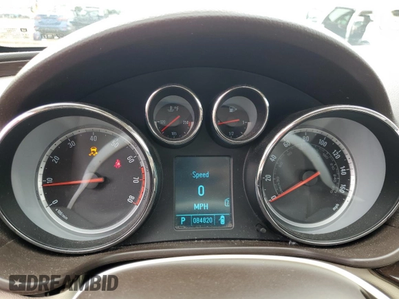 2011 Buick Regal CXL RL2 with VIN 2G4GP5ECXB9176424, listed as a Copart auction lot 61353695 with 84,820 mi miles and Salvage title. Bid and sale history available at DreamBid. Image 9.
