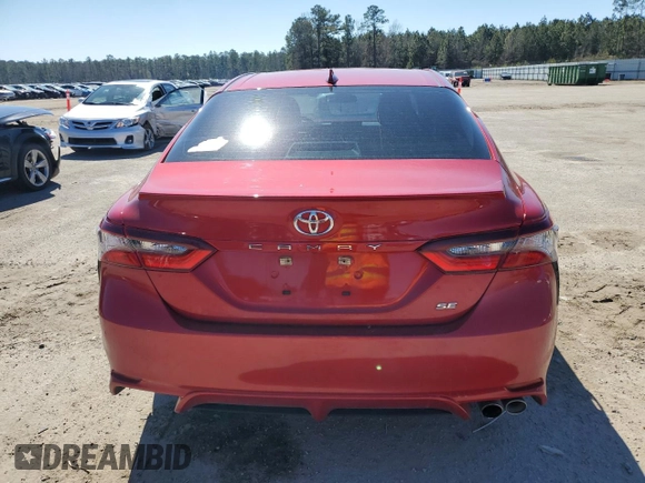 2022 Toyota Camry SE with VIN 4T1G11AK3NU027612, listed as a Copart auction lot 46475525 with 70,222 mi miles and Clean Title. Bid and sale history available at carsss.com. Image 6.