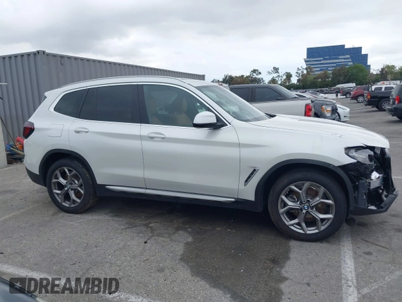 2024 BMW X3 sDrive30i with VIN 5UX43DP00R9W45986, listed as a IAAI auction lot 42202682 with 5,054 mi miles and . Bid and sale history available at DreamBid. Image 13.