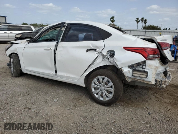 2022 Hyundai Accent SE z VIN 3KPC24A6XNE180152, wystawiony jako Copart lot #50149975 z przebiegiem 25 687 mil mil oraz Szkoda całkowita • Salvage title. Historia ofert i sprzedaży dostępna na DreamBid. Obrazek 2.