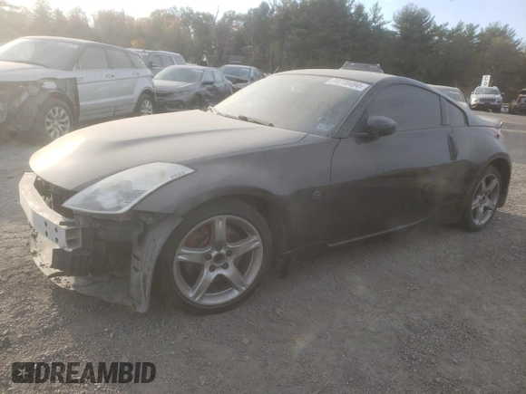 2007 Nissan 350Z with VIN JN1BZ34D37M504870, listed as a Copart auction lot 74778484 with 103,289 mi miles and Salvage Title. Bid and sale history available at DreamBid. Image 1.