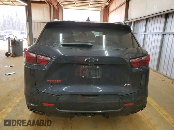 2020 Chevrolet Blazer RS with VIN 3GNKBKRS2LS567270, listed as a Copart auction lot 46667955 with Not provided miles and Salvage title. Bid and sale history available at DreamBid. Image 6.