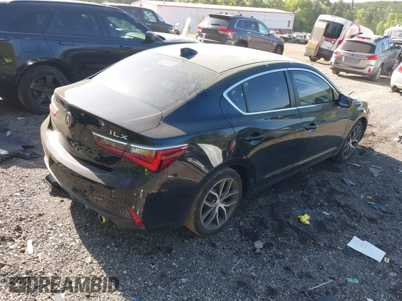 2019 Acura ILX Premium with VIN 19UDE2F74KA015263, listed as a IAAI auction lot 41997753 with 57,673 mi miles and . Bid and sale history available at DreamBid. Image 4.