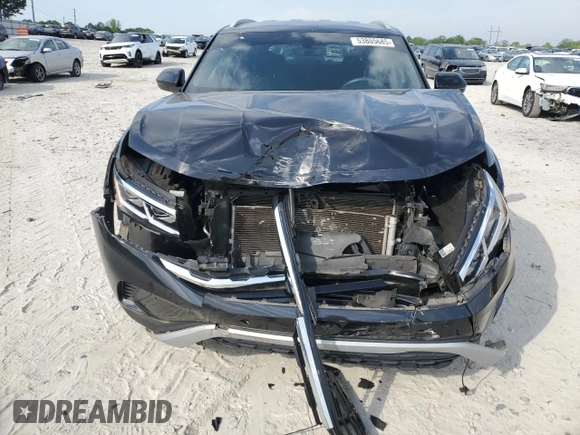 2021 Volkswagen Atlas S with VIN 1V2AC2CA4MC219560, listed as a Copart auction lot 53805685 with 73,140 mi miles and Salvage title. Bid and sale history available at DreamBid. Image 5.