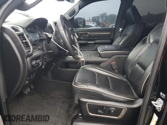 2021 Ram 1500 Limited with VIN 1C6SRFHT4MN582023, listed as a Copart auction lot 60895955 with 66,195 mi miles and Salvage title. Bid and sale history available at DreamBid. Image 7.