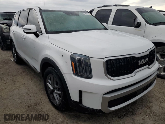 2023 Kia Telluride LX with VIN 5XYP24GC9PG329168, listed as a Copart auction lot 76594484 with Not provided miles and Salvage title. Bid and sale history available at DreamBid. Image 4.