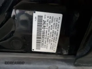 1999 Honda CR-V EX with VIN JHLRD1866XC043652, listed as a Copart auction lot 81347014 with 192,760 mi miles and Salvage Title. Bid and sale history available at carsss.com. Image 12.