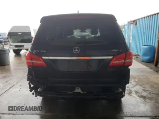 2018 Mercedes-Benz GLS with VIN 4JGDF6EE9JB062201, listed as a Copart auction lot 72274132 with 64,555 mi miles. Bid and sale history available at carsss.com. Image 6.