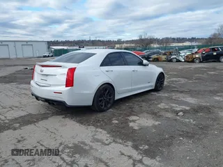2017 Cadillac ATS-V with VIN 1G6AN5SYXH0213591, listed as a IAAI auction lot 41737461 with 70,000 mi miles. Bid and sale history available at carsss.com. Image 4.