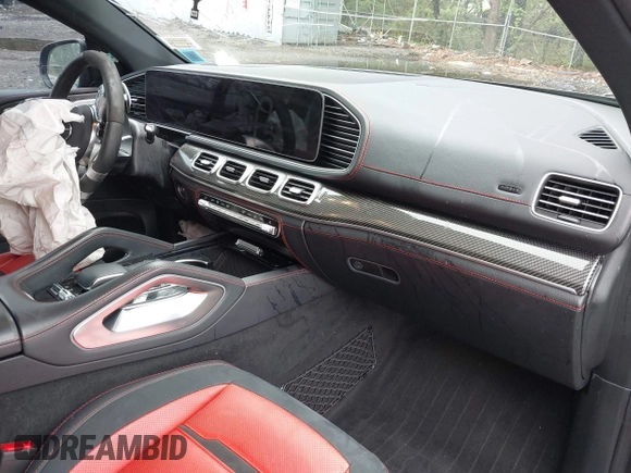 2021 Mercedes-Benz GLE 53 AMG with VIN 4JGFD6BB4MA375899, listed as a IAAI auction lot 42193449 with 27,154 mi miles and . Bid and sale history available at DreamBid. Image 5.