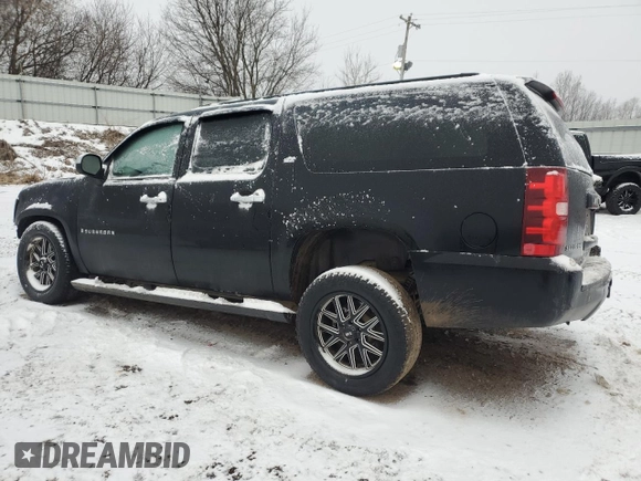 2008 Chevrolet Suburban LTZ with VIN 3GNFK16Y58G195633, listed as a Copart auction lot 43244645 with 201,312 mi miles and Clean Title. Bid and sale history available at carsss.com. Image 2.