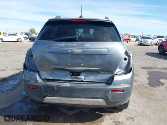 2015 Chevrolet Trax LT with VIN KL7CJLSB7FB149719, listed as a IAAI auction lot 41476232 with 130,337 mi miles. Bid and sale history available at carsss.com. Image 6.