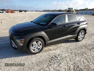 2025 Hyundai Kona SE with VIN KM8HA3AB1SU196717, listed as a Copart auction lot 77239634 with 0 mi miles and Non Repairable. Bid and sale history available at carsss.com. Image 1.